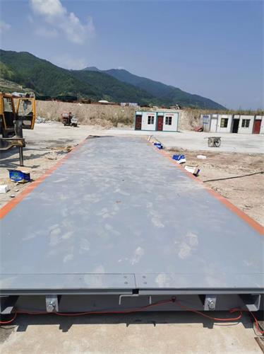 大型電子地磅該如何正確的保養和維護?